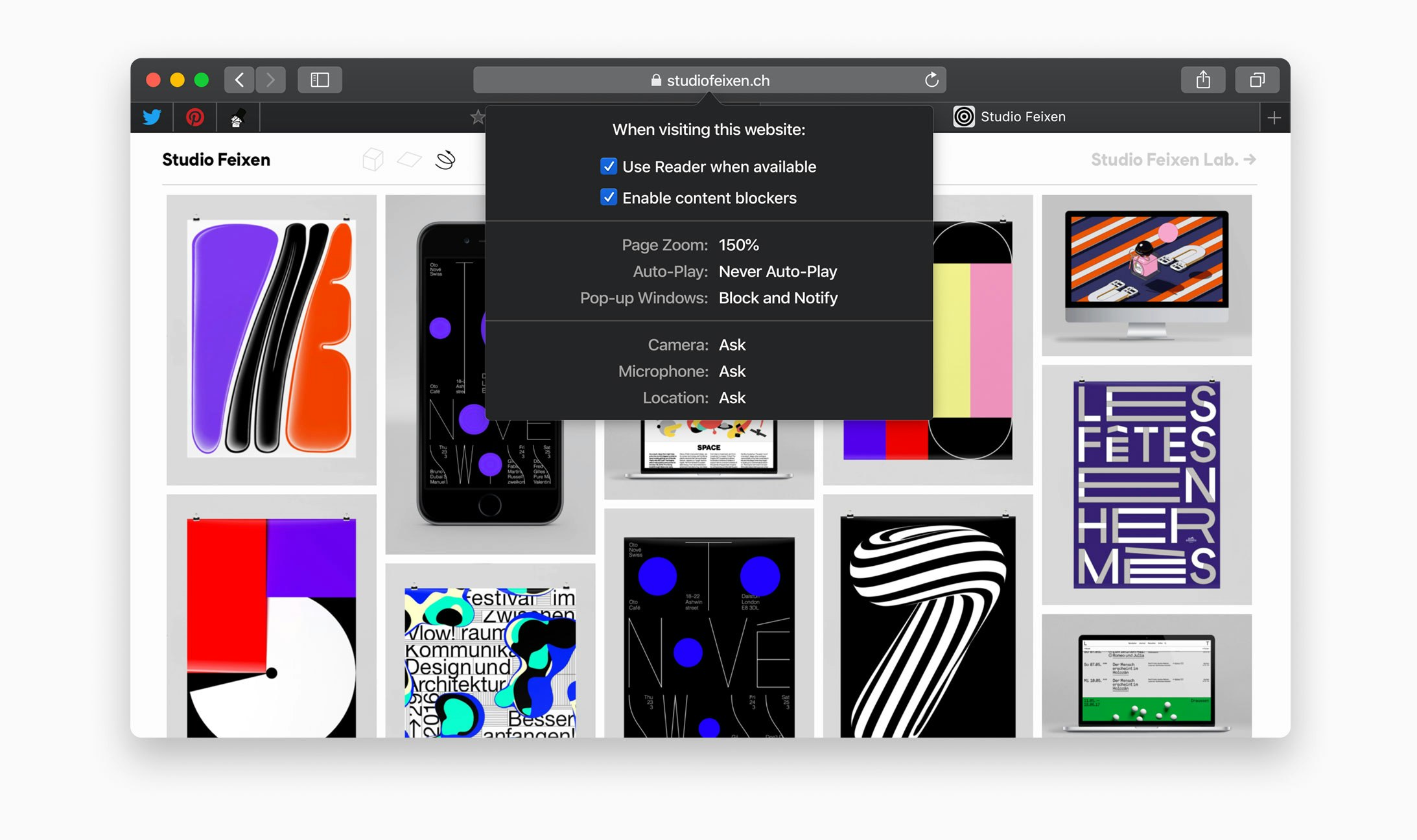 Safari 13 gallery image