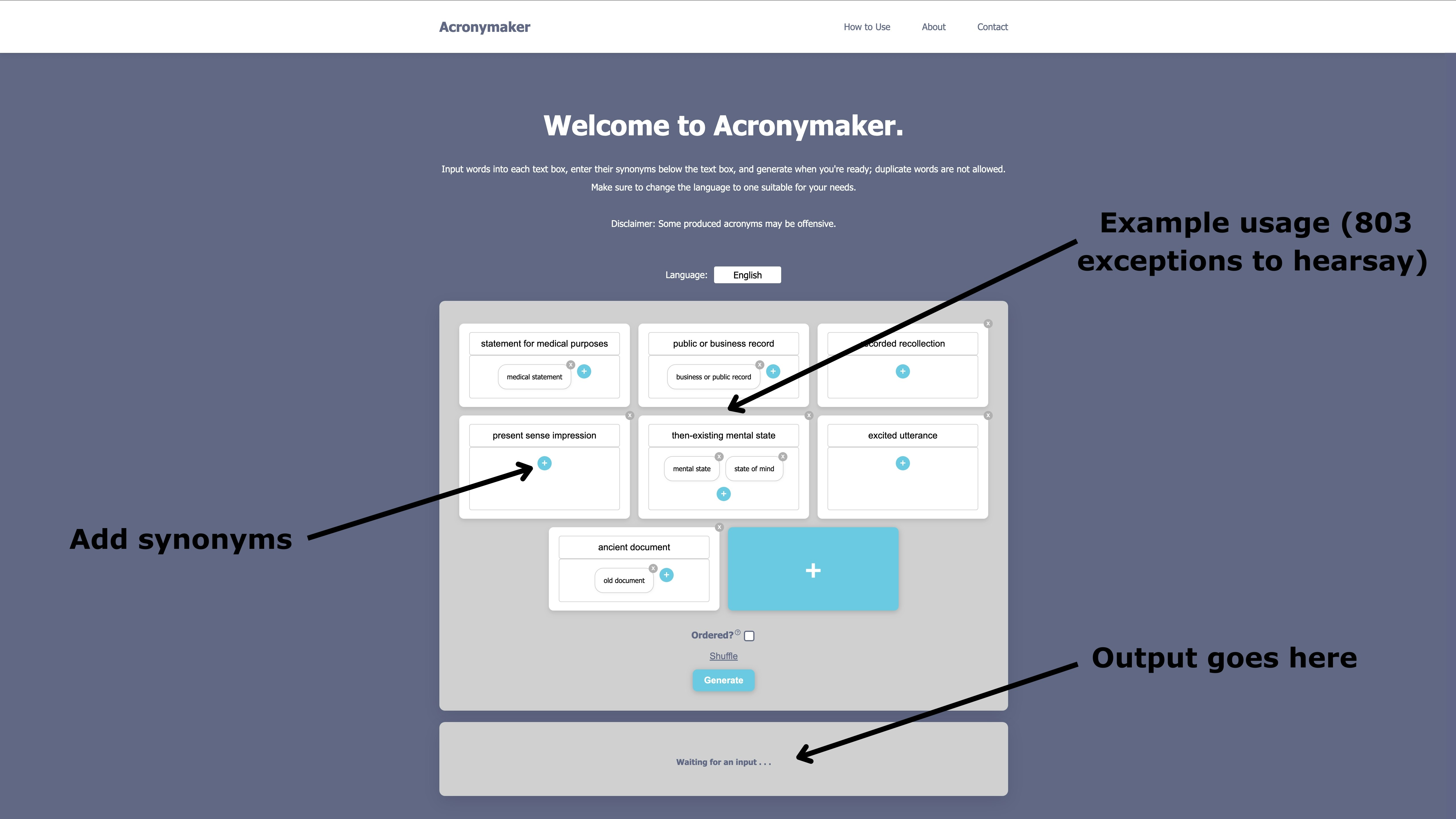 Acronymaker gallery image