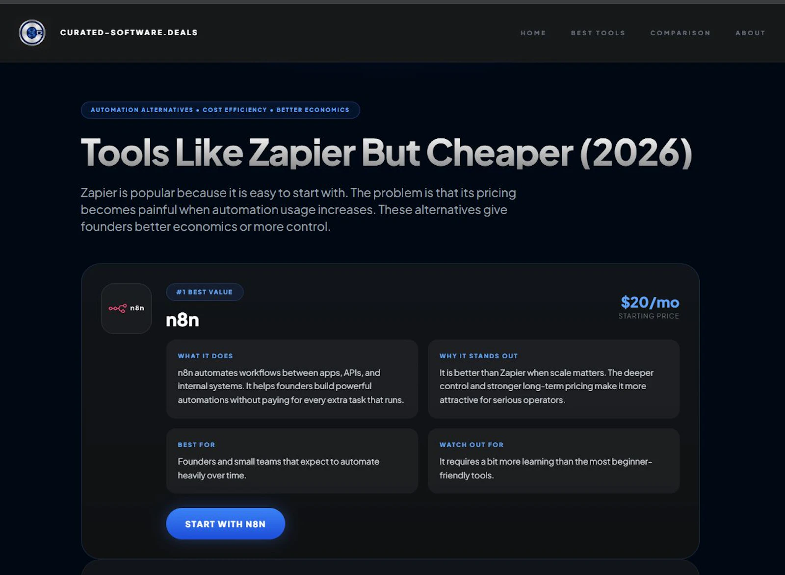 Curated Software Deals screenshot 1