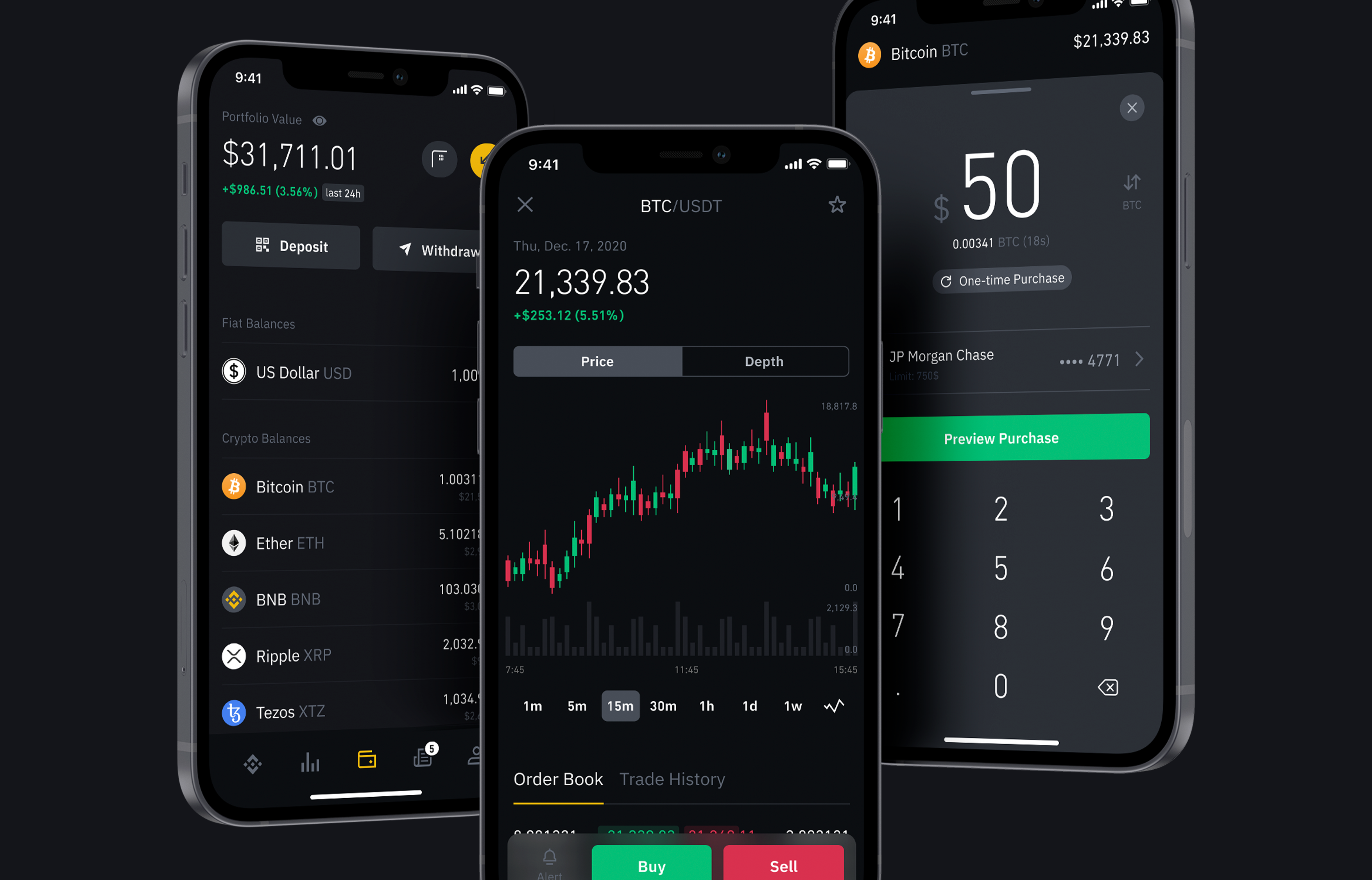 Binance.US App 2.0 gallery image