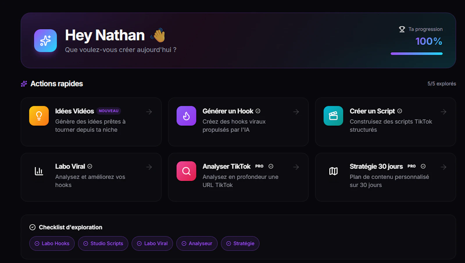 Postivy — Deviens viral sur TikTok screenshot 2
