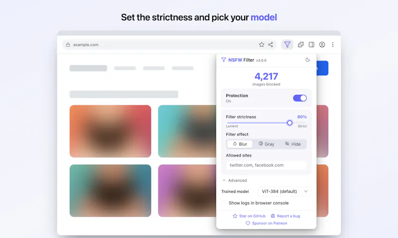 NSFW Filter screenshot 2