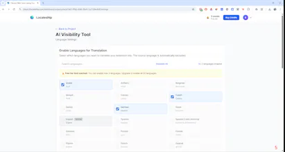 Chrome Web Store Listing Translator gallery image