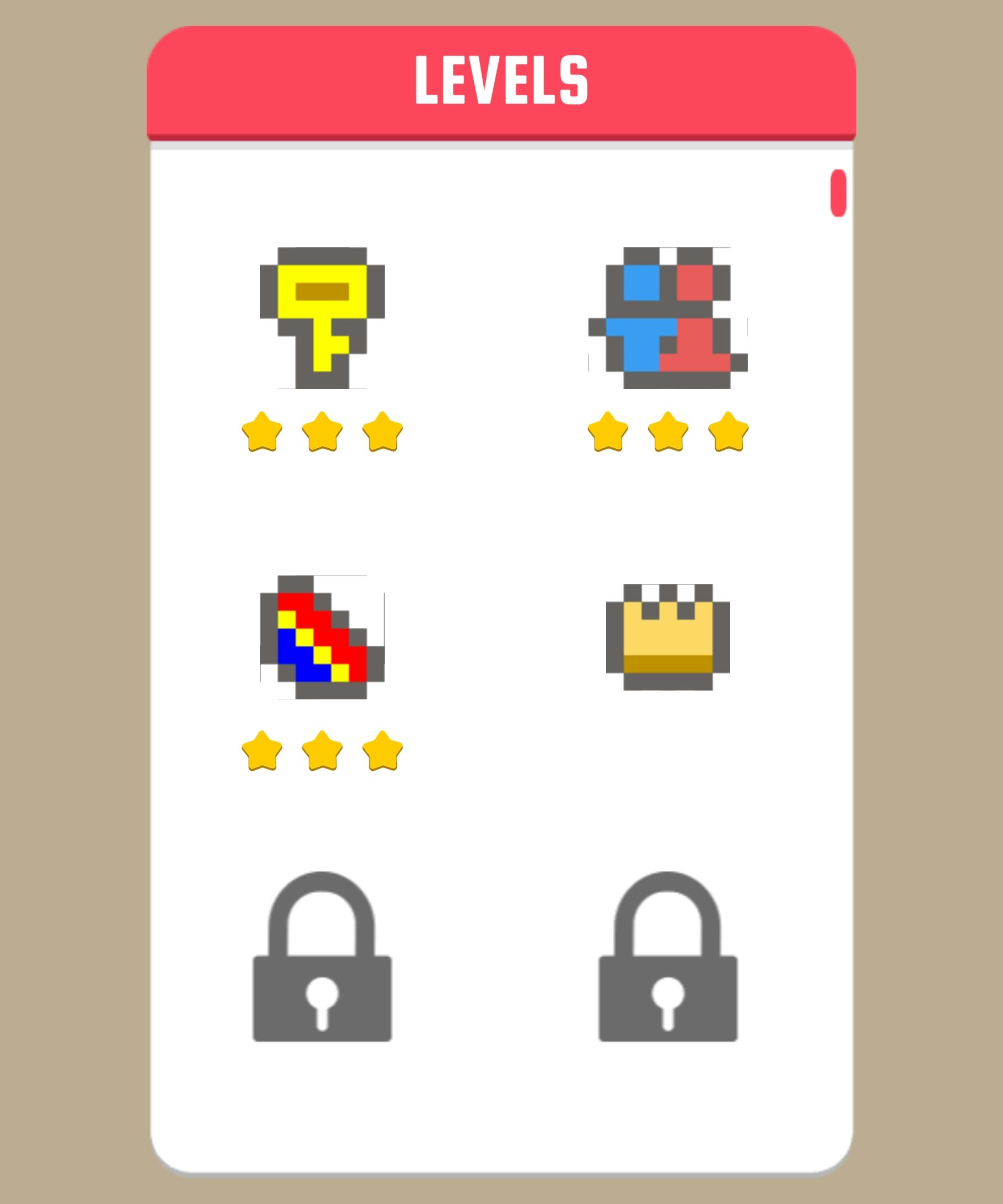 Pixel Art Coloring (aplicativo de jogo Android) media 2