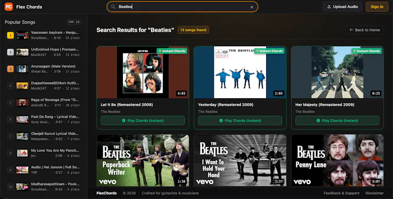 FlexChords screenshot 4