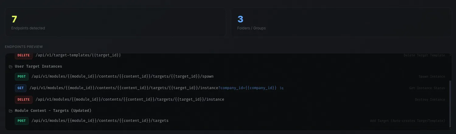 Orca V1.1 Auto API Docs by Frequency gallery image