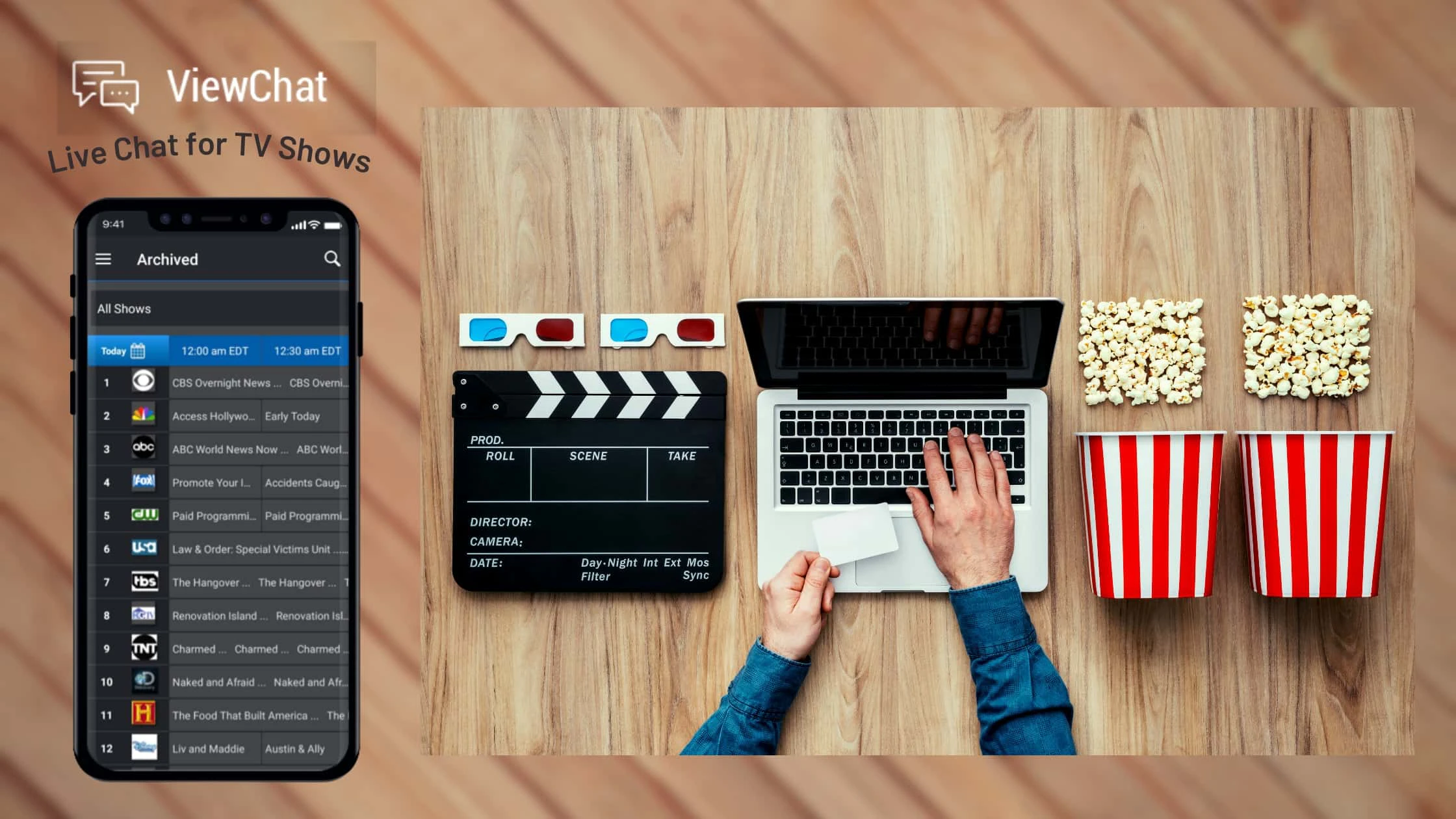 Live chat for Tv shows | ViewChat