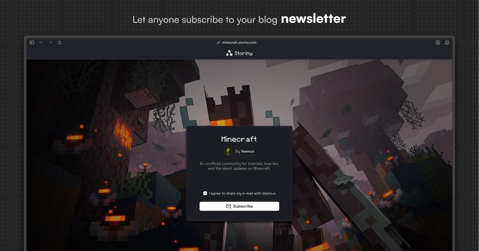 Storiny gallery image