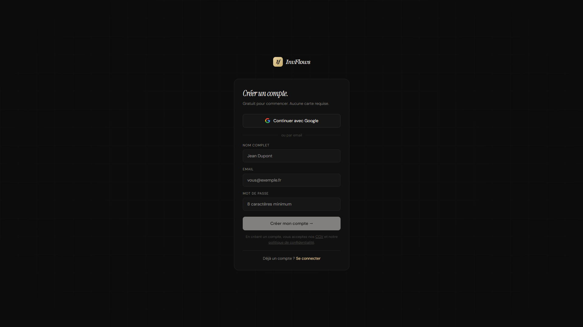 InvFlows La gestion admin des freelances gallery image