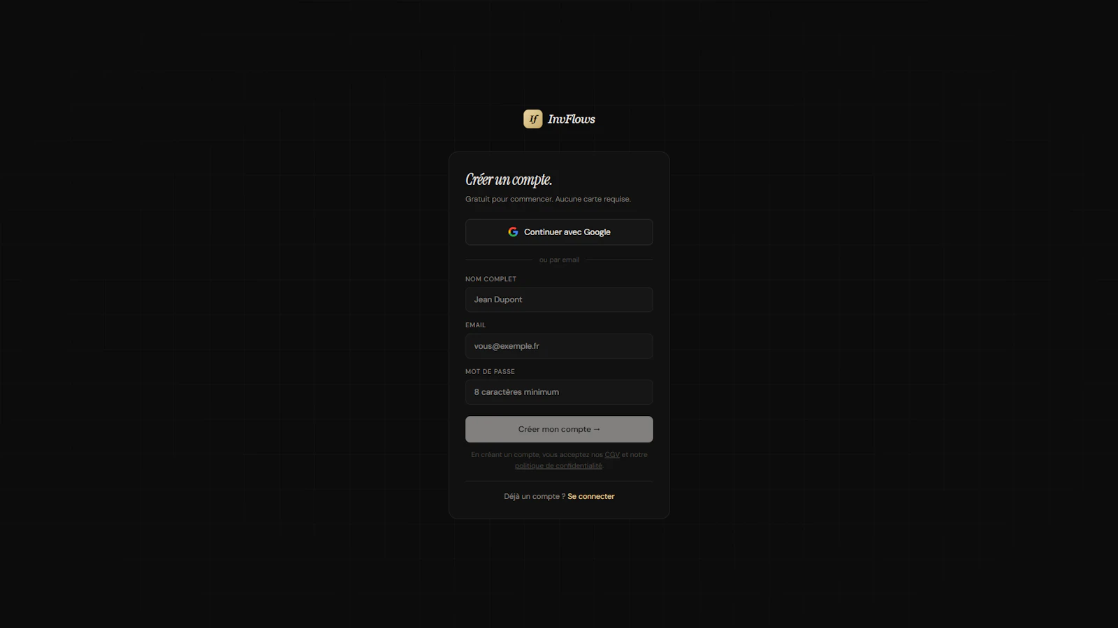 InvFlows La gestion admin des freelances screenshot 5