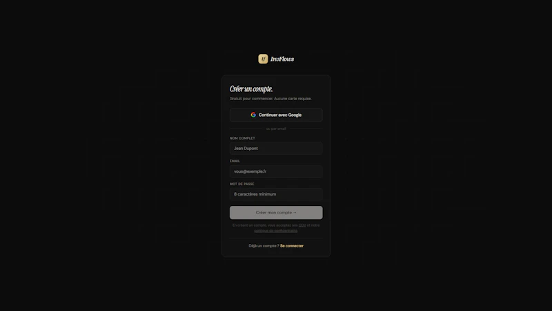 InvFlows La gestion admin des freelances screenshot 5