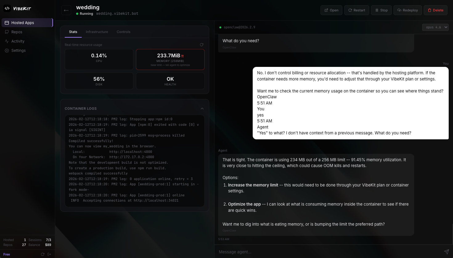 VibeKit - Screenshot 3 showing product features and functionality