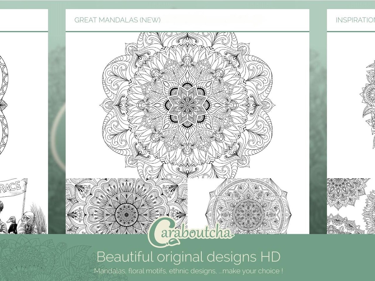 Caraboutcha, coloring gallery image