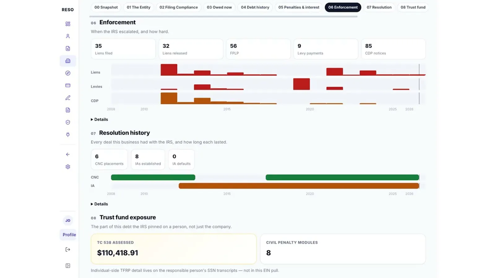 RESO.tax screenshot 1 (video preview)