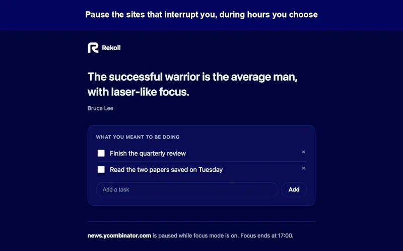 Rekoll — Never Lose Track screenshot 2