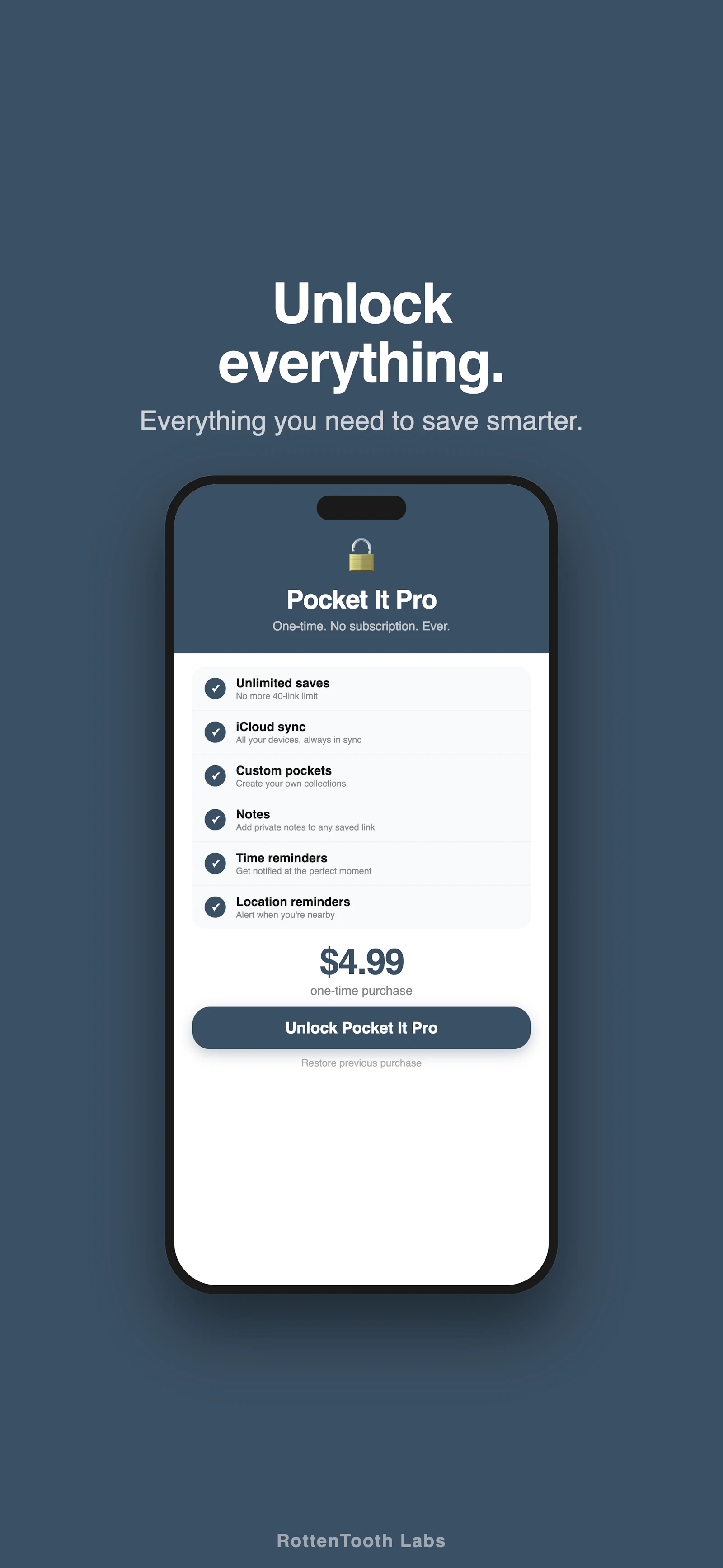 Back Pocket : Pocket It screenshot 4