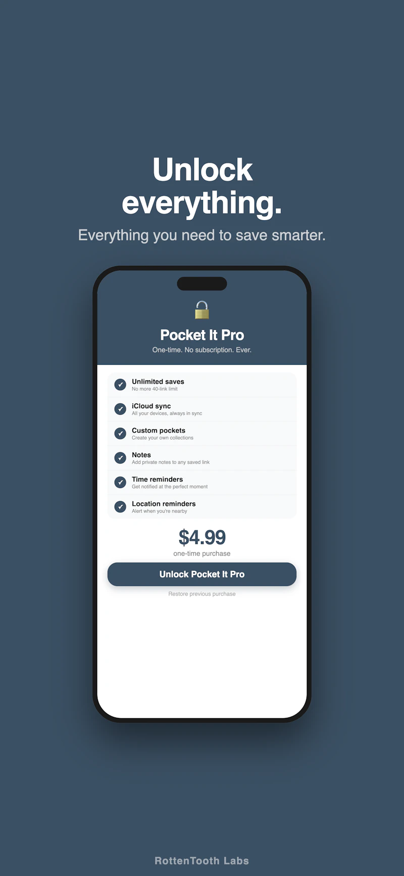  Back Pocket : Pocket It screenshot 4