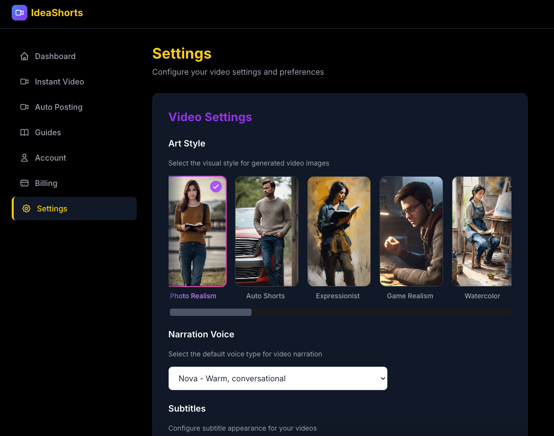 IdeaShorts gallery image