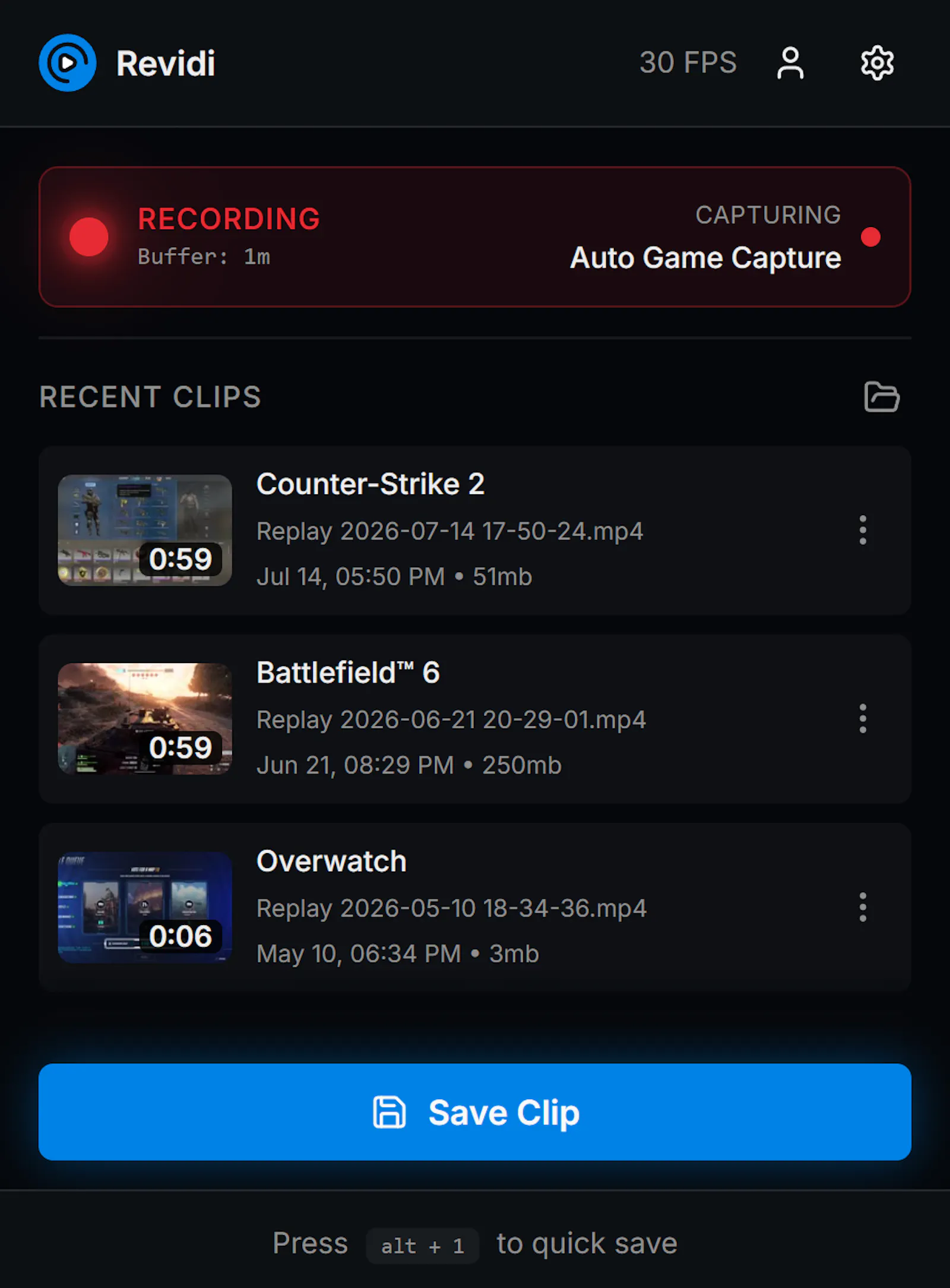 Revidi screenshot 2