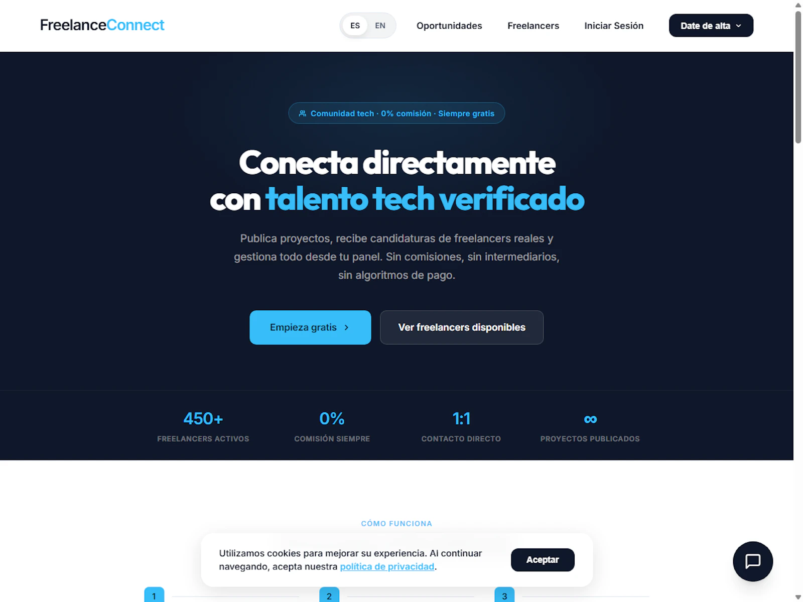 FreelanceConnect screenshot 1