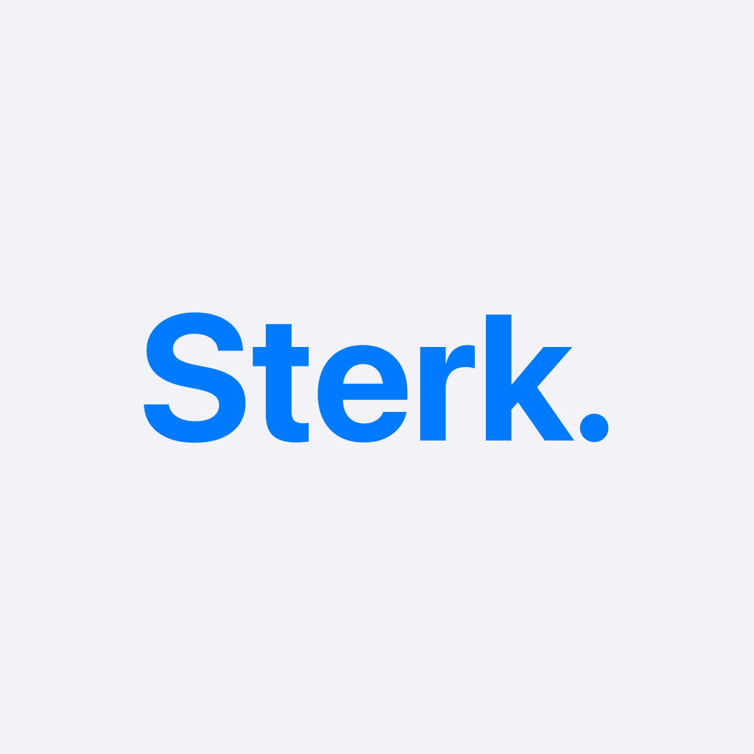 Sterk. - A better wo... logo