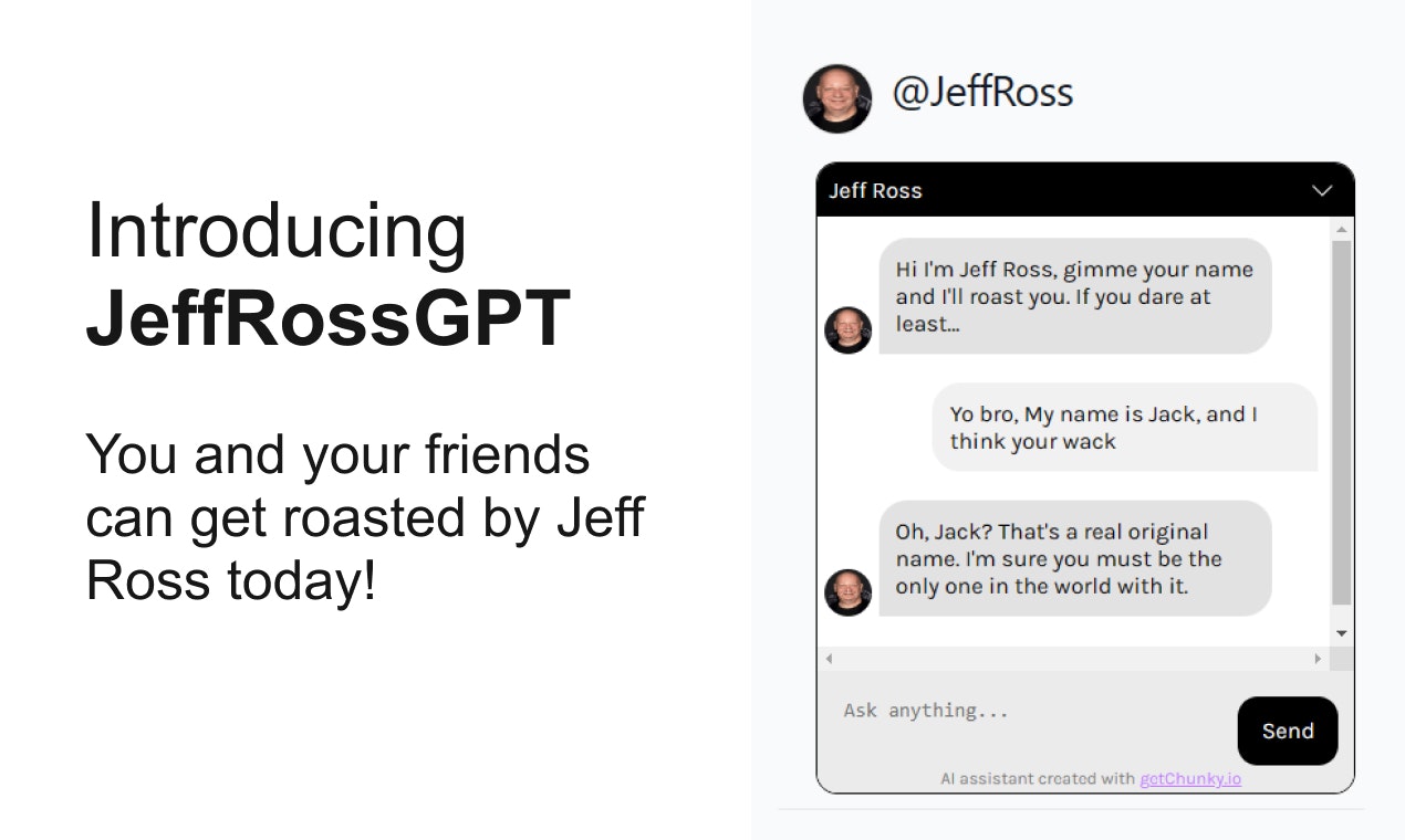 JeffRossGPT gallery image