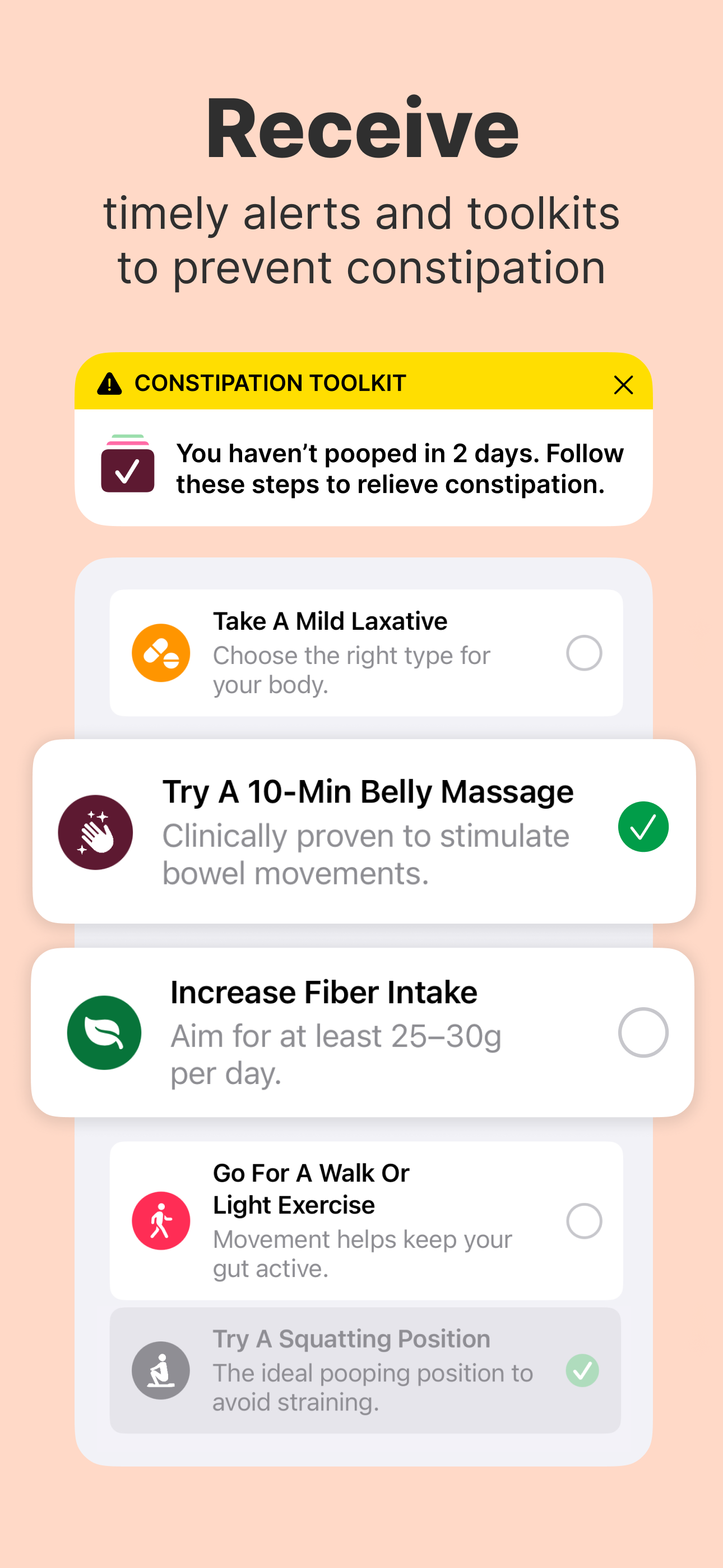 Ballon - Gut Health App voor vrouwen met constipatie media 6