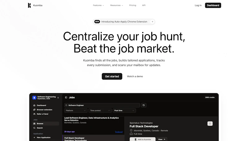 Kuomba screenshot 1