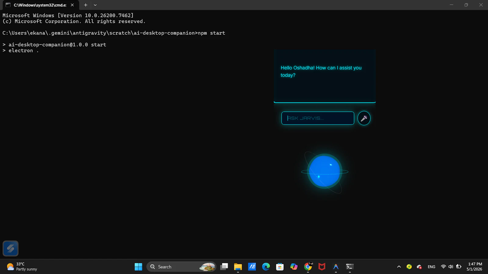 AI Desktop Assistant Starter Kit screenshot 4