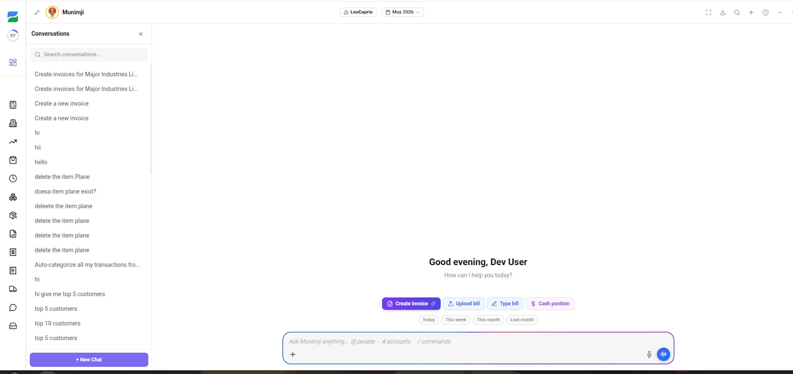 HelloBooks AI MCP screenshot 2