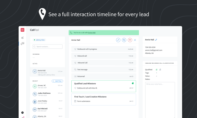 Lead Center by CallRail gallery image