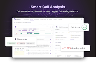 Screenshot of CallZen dashboard, showcasing the user-friendly interface for streamlining call audits and agent performance.