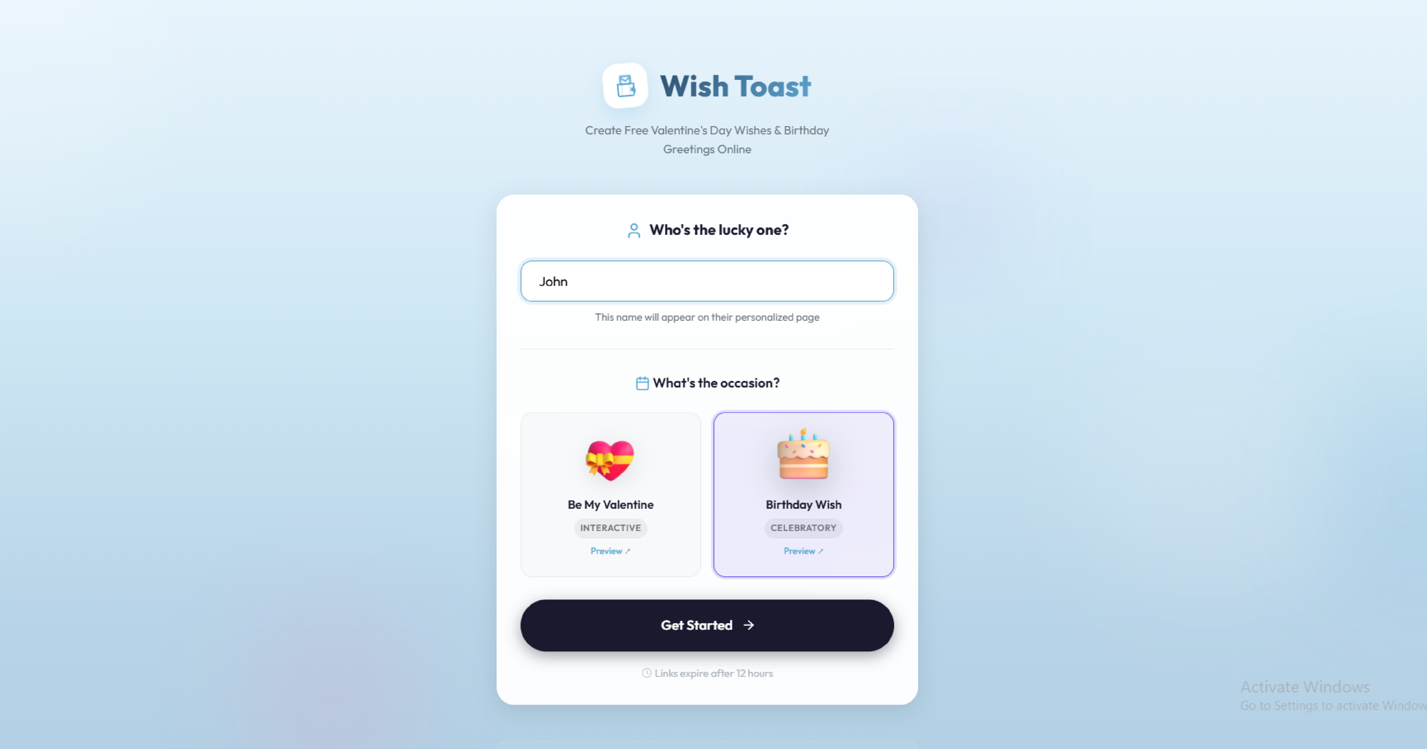 Wish Toast gallery image