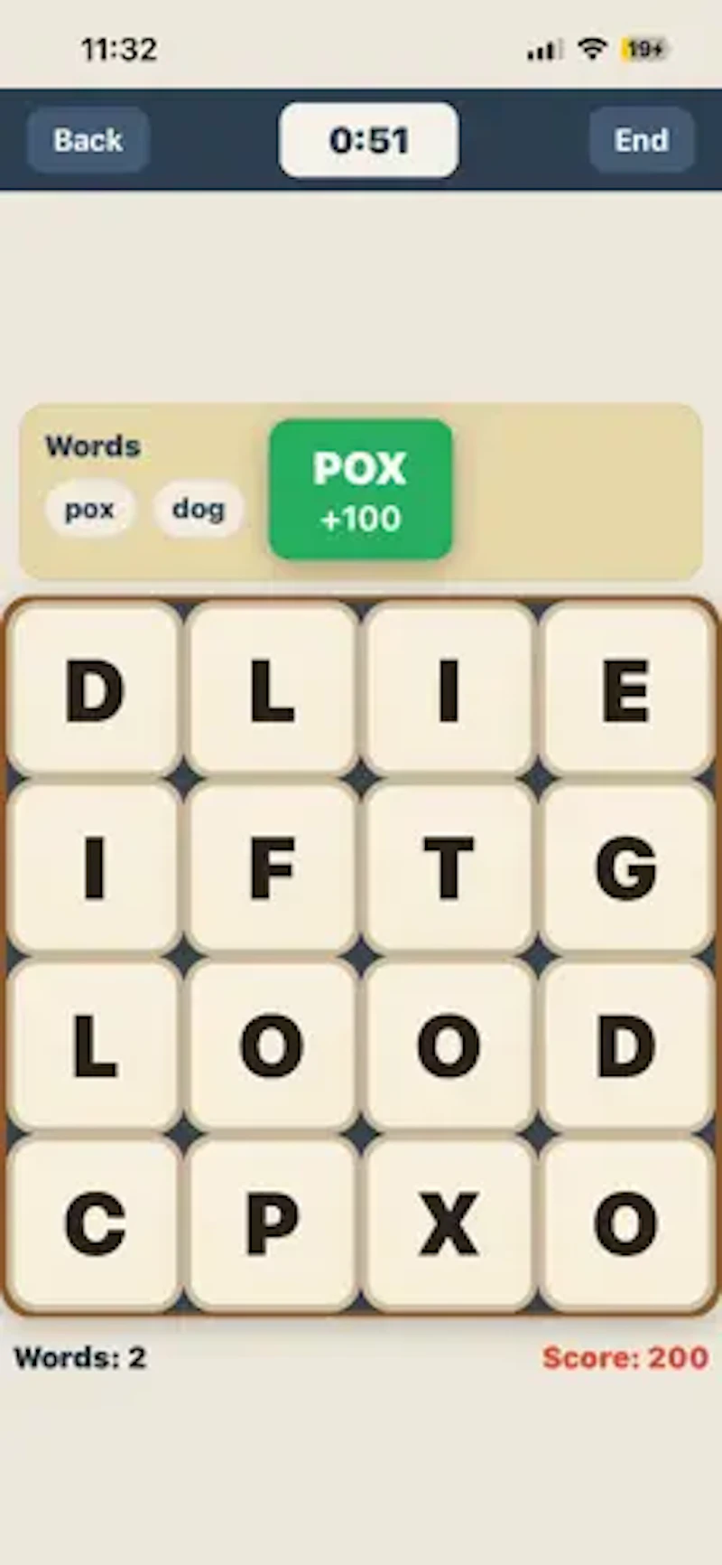 Wordzy - Word Challenge screenshot 2