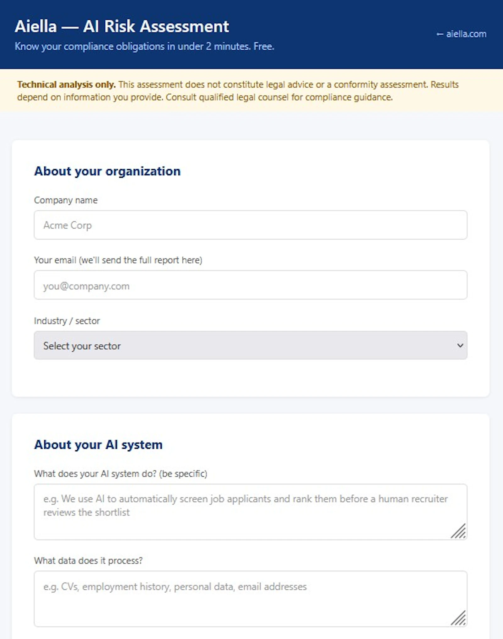 Aiella screenshot 1