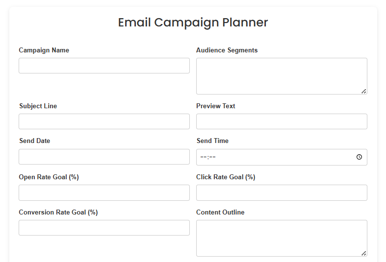 E -mail Campaign Planner Pro - Plan e -mailcampagnes sneller, slimmer en beter. media 1