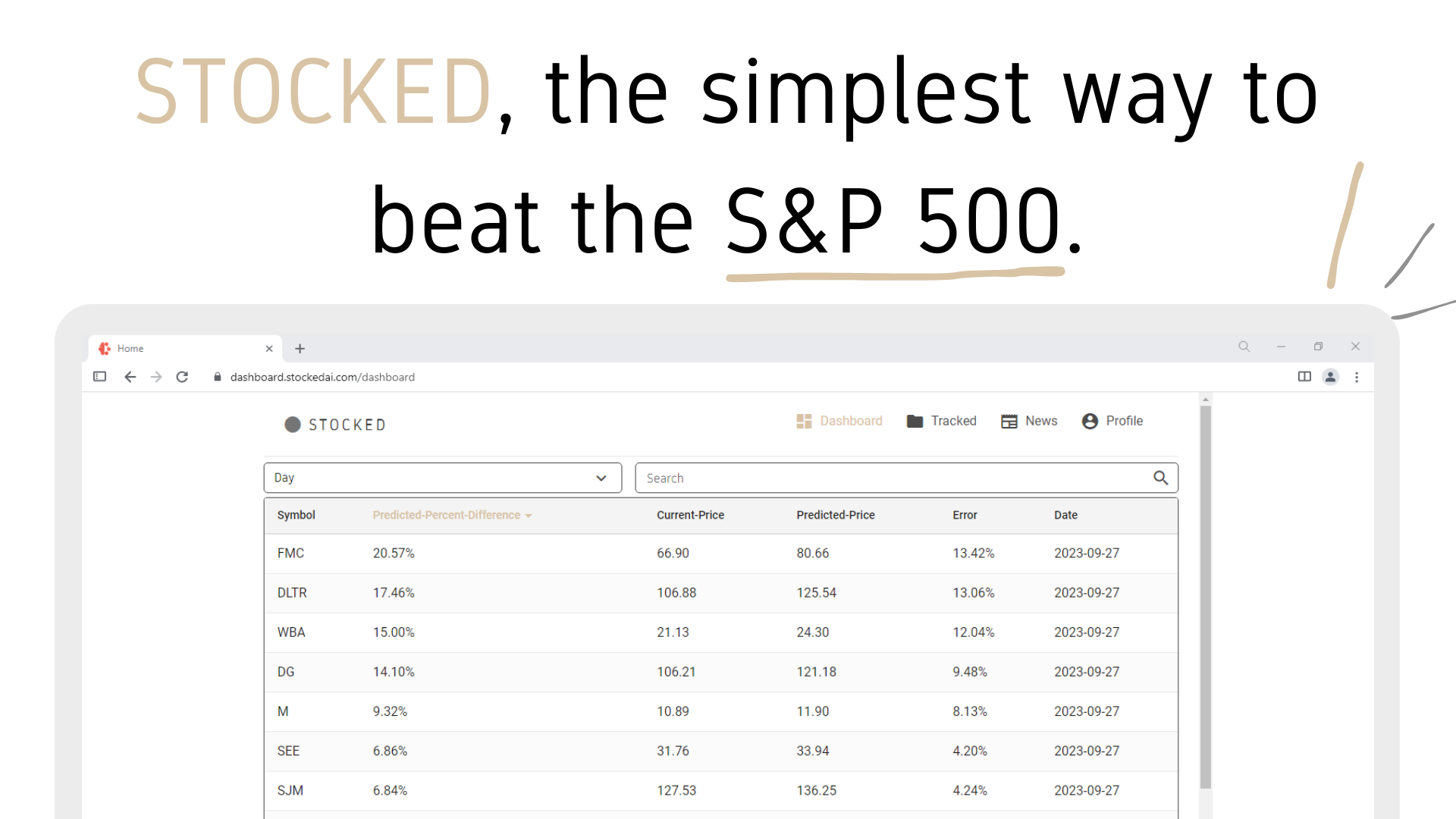 startuptile STOCKED-The simplest way to beat the S&P 500