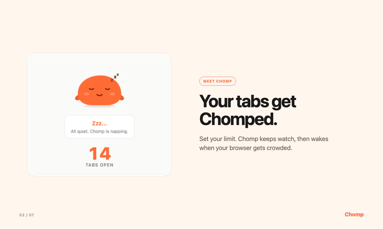 Chomp screenshot