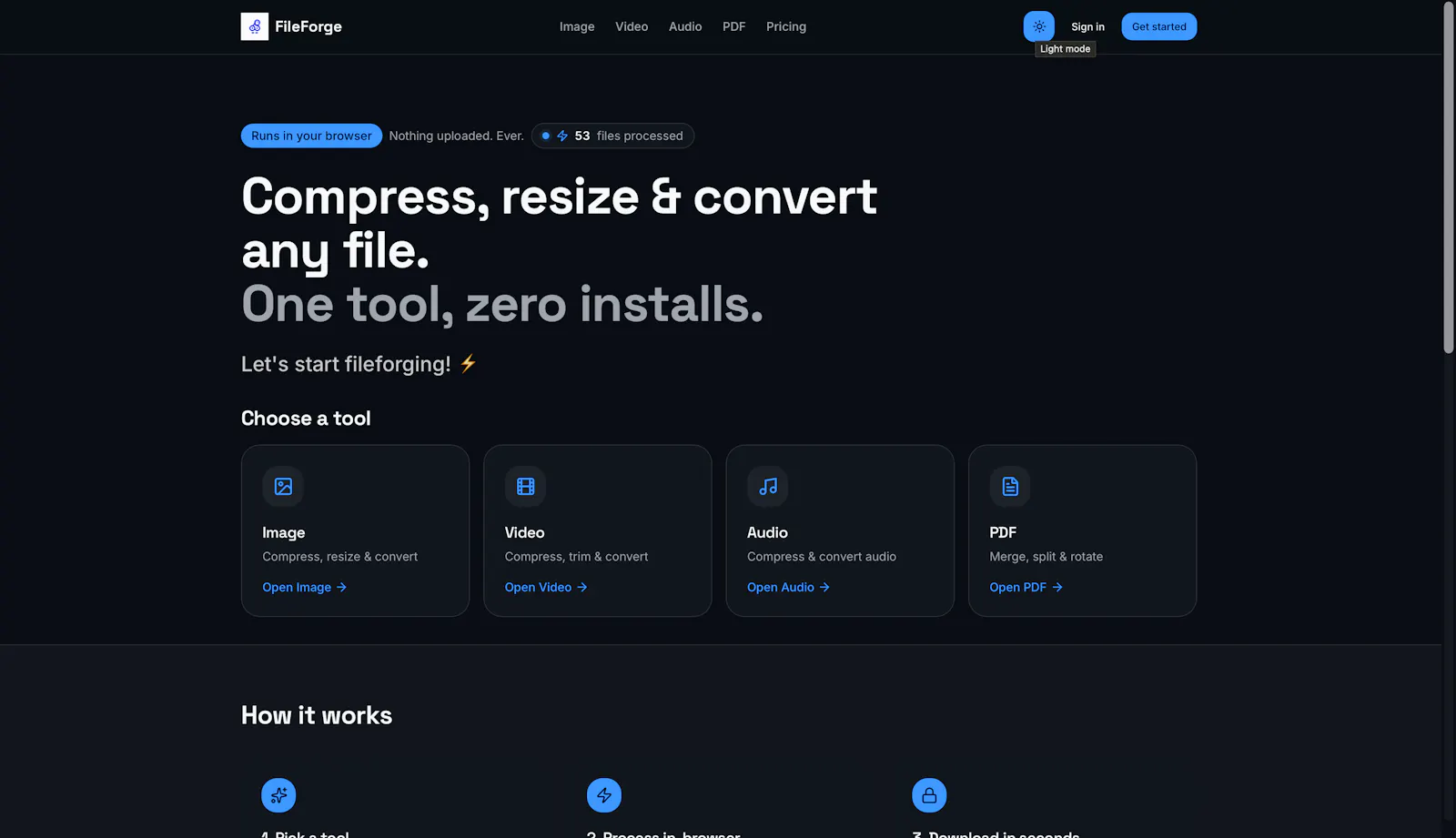 FileForge screenshot 2