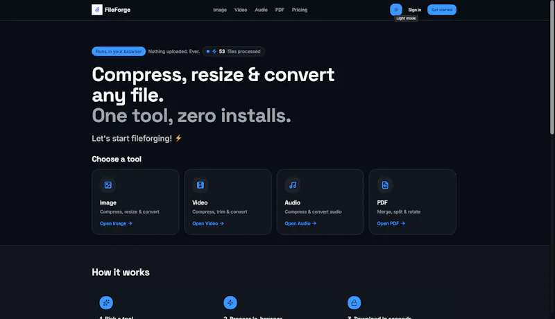 FileForge screenshot 2