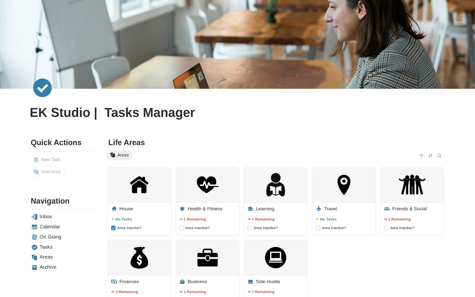 Student OS | 8-in-1 Academic Workspace gallery image