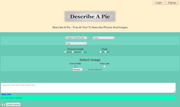 Describe A Pic gallery image