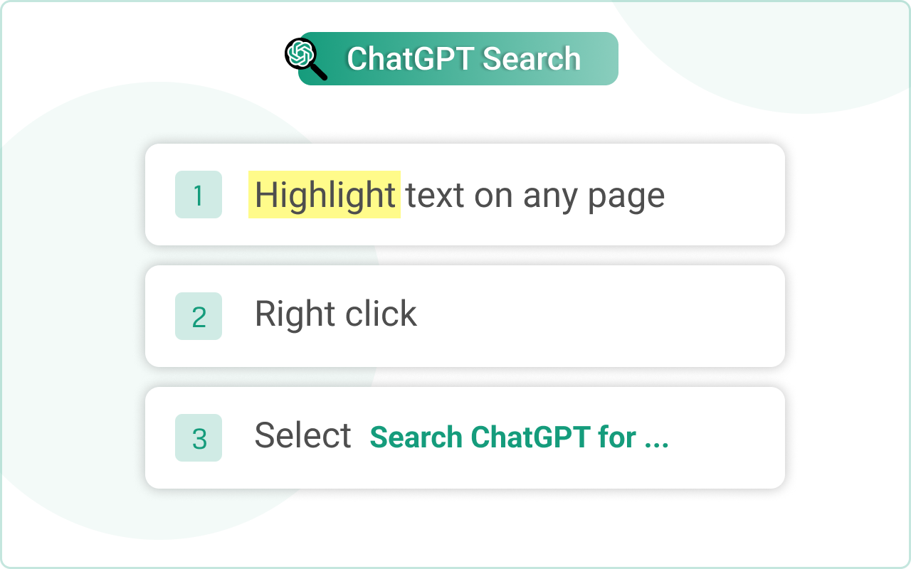 ChatGPT Search gallery image