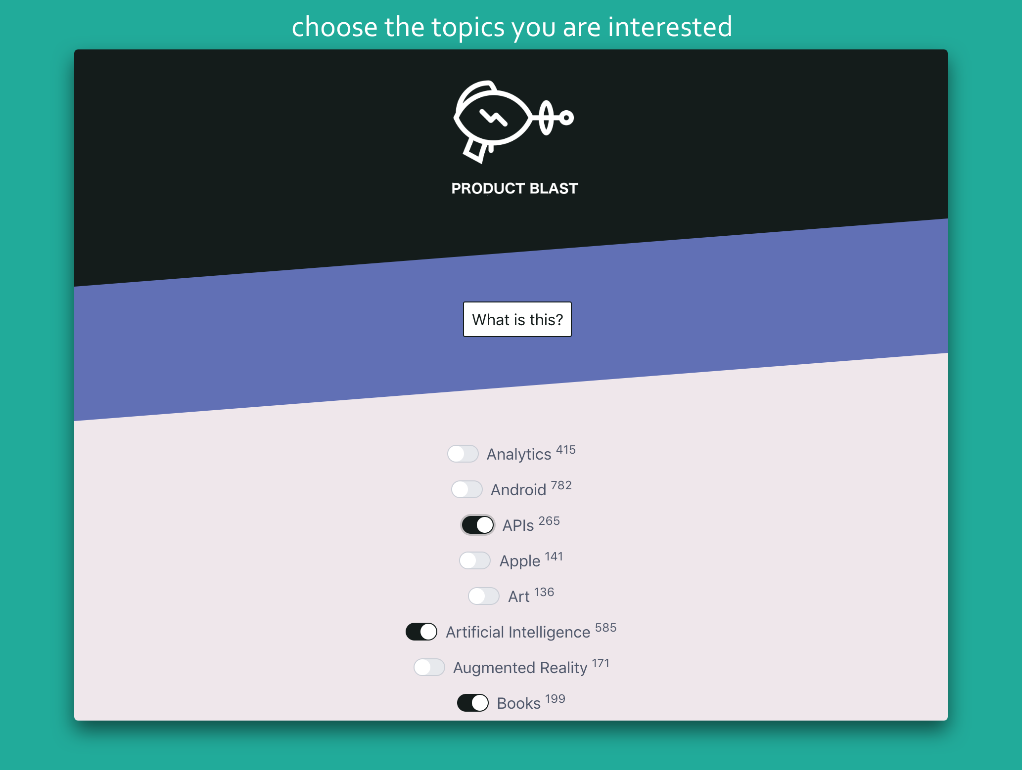 Product Blast gallery image