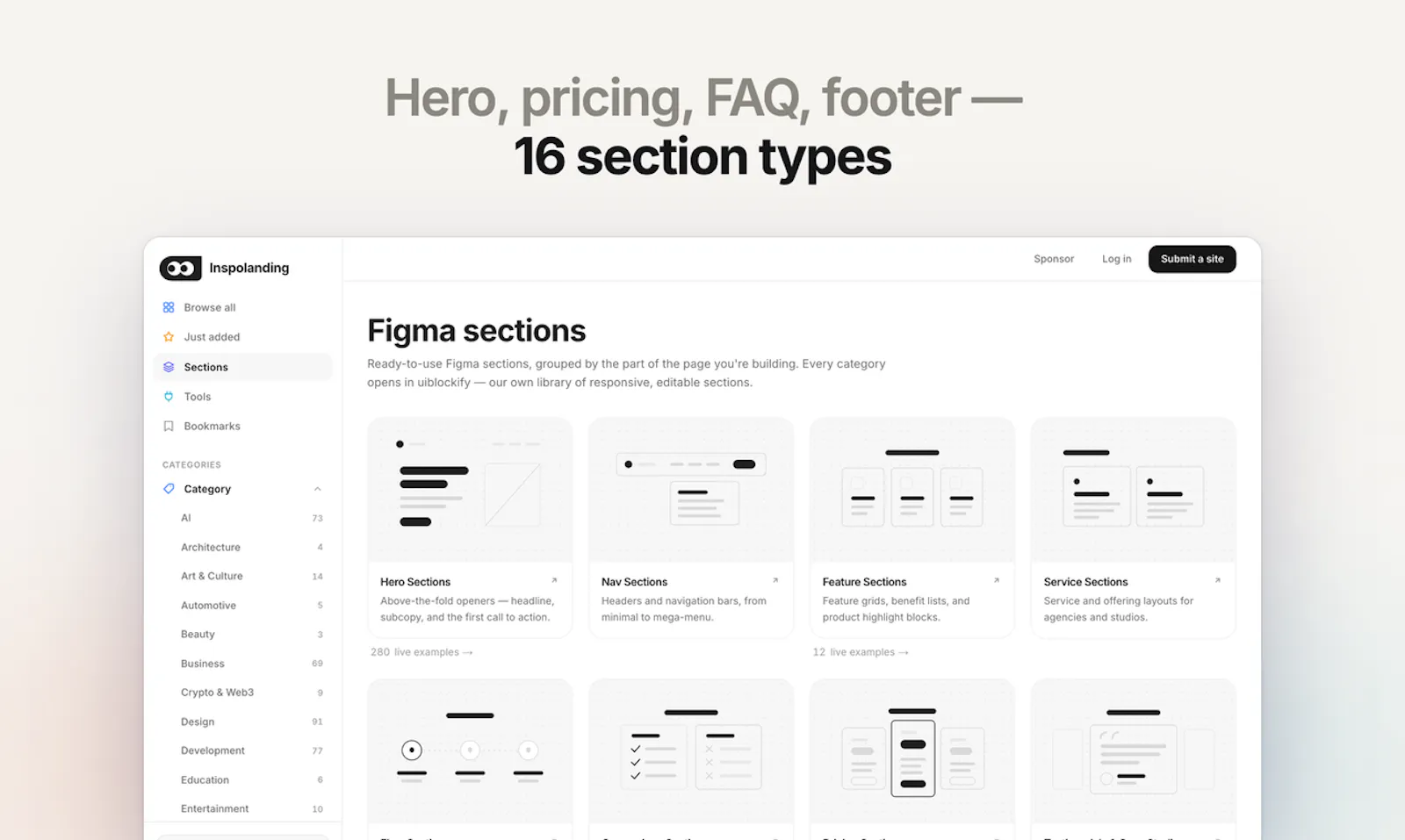 Landing page inspiration screenshot 5