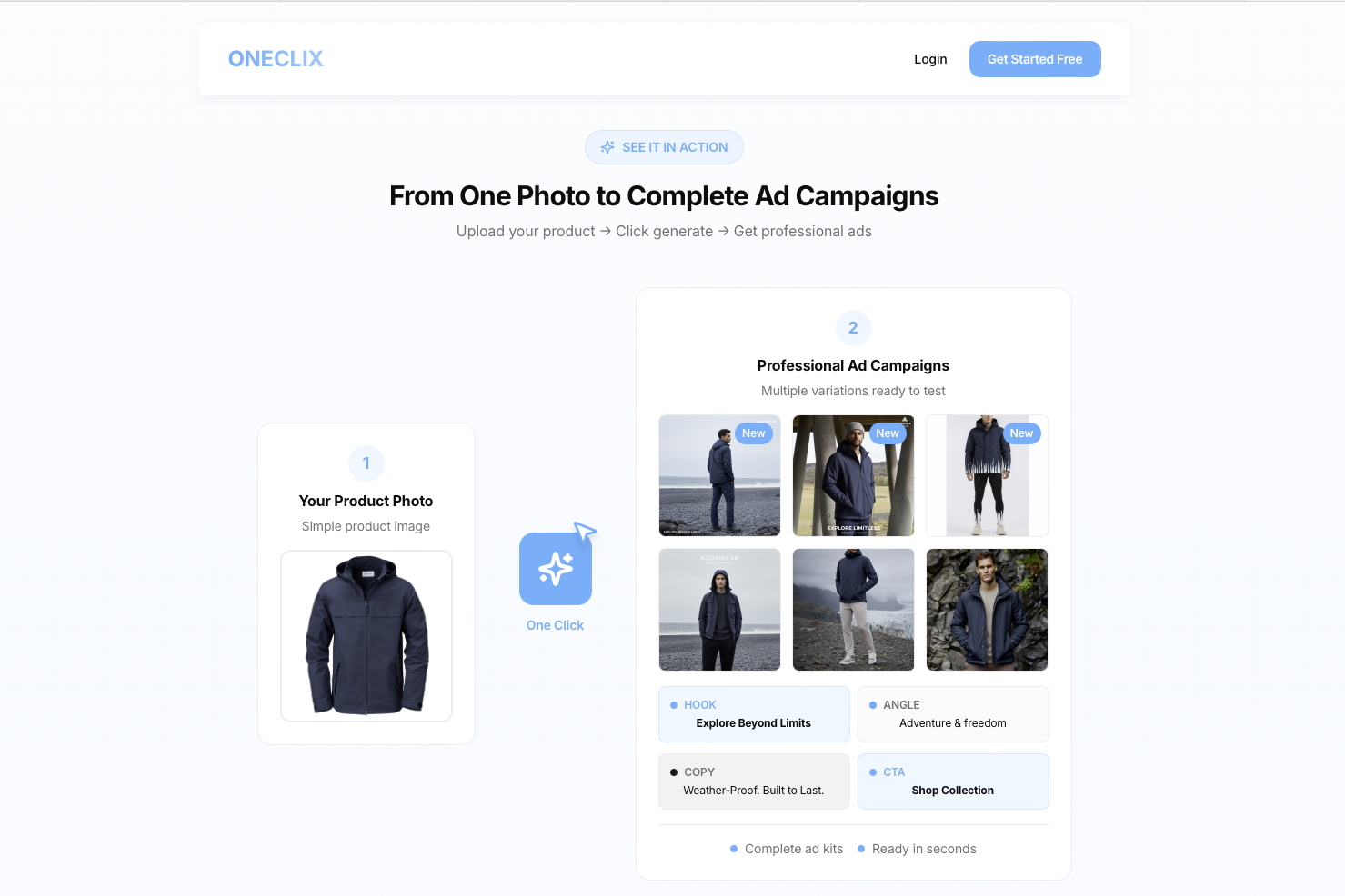 Oneclix gallery image