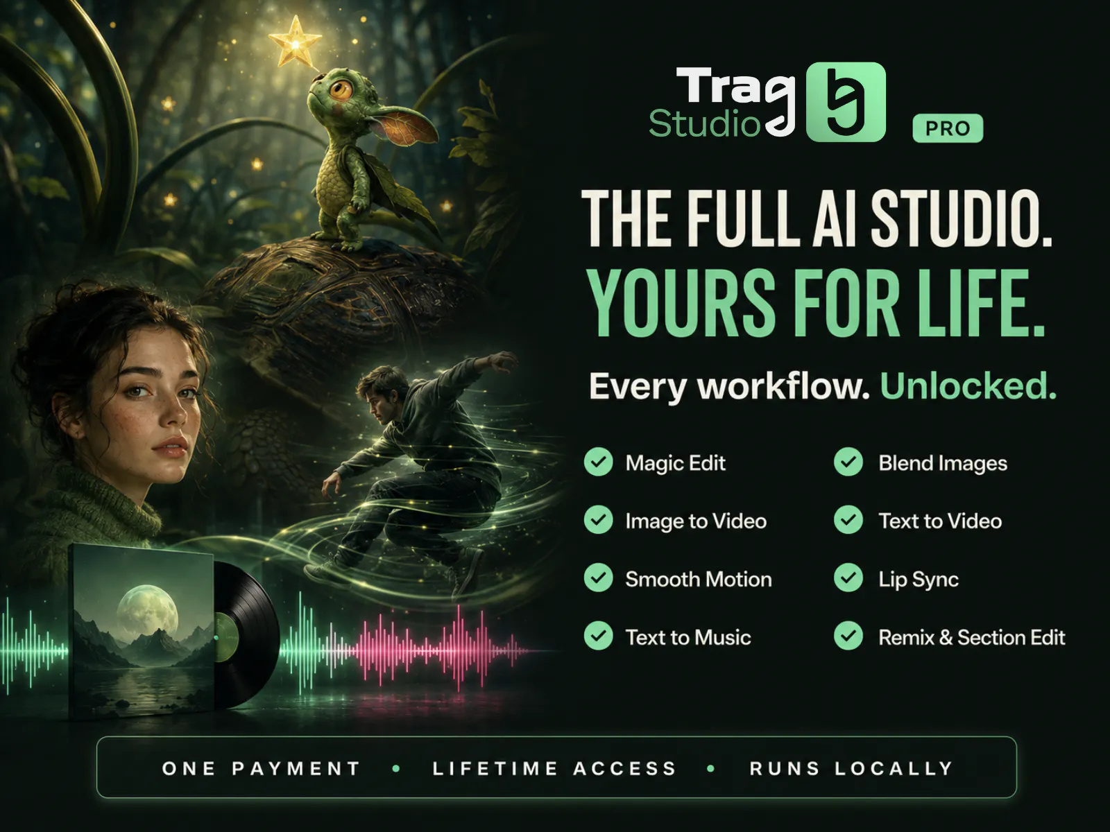 Trag Studio screenshot 2