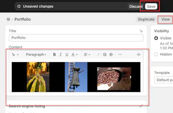 Gallery Generator for gallery image
