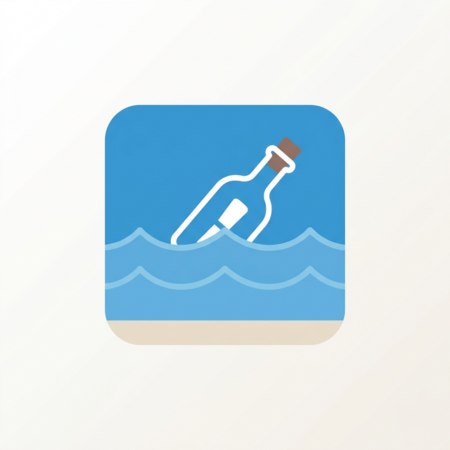 OceanMail - Product Hunt launch logo and brand identity