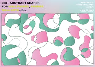 290+ Abstract Shapes for Decorations gallery image